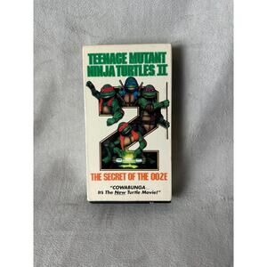 RCA Teenage Mutant Ninja Turtles II Secret of the Ooze Vintage VHS